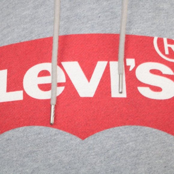 Levi's Logo Hoodie Grey - Picture 5 of 8